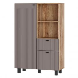 Шкаф Олива ШК-16 (Дуб каньон/MF14 Муссон софт) | подробнее Шкаф Олива ШК-16 (Дуб каньон/MF14 Муссон софт) | фото